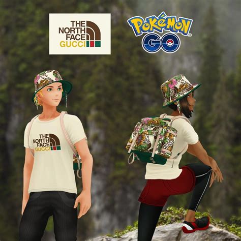 north face gucci code pokemon go